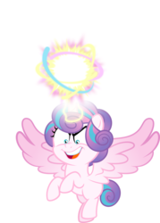 Size: 4000x5579 | Tagged: safe, artist:orin331, princess flurry heart, alicorn, pony, g4, the ending of the end, absurd resolution, evil flurry heart, female, insanity, mare, older, older flurry heart, recolor, simple background, solo, transparent background