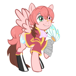 Size: 2000x2000 | Tagged: safe, artist:skittledeedoo, pony, anime, clothes, duel disk, heterochromia, high res, iii, male, ponified, shoes, solo, stallion, trey, yu-gi-oh!, yu-gi-oh! zexal