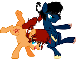 Size: 2500x2000 | Tagged: safe, artist:sirgalahadbw, pony, anime, high res, ponified, ranma 1/2, ranma saotome, simple background, transparent background