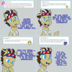 Size: 1502x1502 | Tagged: safe, artist:jitterbugjive, doctor whooves, time turner, oc, oc only, oc:neosurgeon, pony, lovestruck derpy, g4, solo