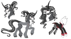 Size: 6496x3543 | Tagged: safe, artist:lidelman, oc, pony, unicorn, beard, facial hair, male, scar, stallion