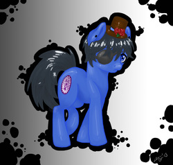 Size: 949x903 | Tagged: safe, artist:sushicow, pony, anime, black butler, ciel phantomhive, ponified
