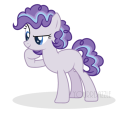 Size: 1024x934 | Tagged: safe, artist:yourrdazzle, oc, oc only, oc:blueberry blowout bash, earth pony, pony, base used, female, mare, offspring, parent:party favor, parent:pinkie pie, parents:partypie, simple background, solo, transparent background