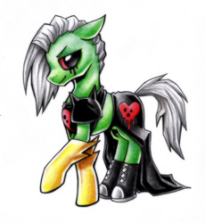 Size: 1280x1390 | Tagged: safe, artist:ailishon-likes, pony, converse, creepy, disney, lord dominator, ponified, shoes, wander over yonder