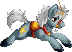 Size: 920x670 | Tagged: dead source, safe, artist:fizzy-dog, pony, bravestarr, bridle, ponified, saddle, solo, tack, thirty-thirty