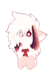 Size: 676x1004 | Tagged: safe, artist:php146, oc, oc only, oc:ayaka, pony, alternate design, bust, female, heart eyes, mare, necktie, ponified, portrait, simple background, solo, species swap, transparent background, wingding eyes