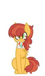 Size: 692x1154 | Tagged: safe, artist:forgottenchesire, half baked apple, pony, g4, apple family member, base used, cute