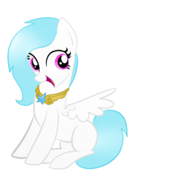 Size: 1600x1552 | Tagged: safe, artist:wisheslotus, oc, oc only, oc:wishes, pegasus, pony, female, jewelry, mare, necklace, pegasus oc, simple background, smiling, solo, transparent background, wings