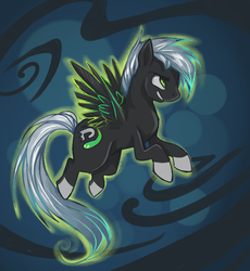 Size: 861x934 | Tagged: safe, artist:sharkie19, pony, danny phantom, ponified