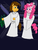 Size: 1000x1300 | Tagged: safe, artist:horsesplease, cheese sandwich, pinkie pie, elf, g4, celeborn, clothes, crossover, female, galadriel, lord of the rings, male, ship:cheesepie, shipping, straight