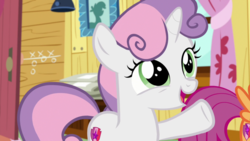 Size: 1920x1080 | Tagged: safe, screencap, scootaloo, sweetie belle, pony, g4, the last crusade