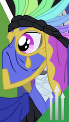 Size: 900x1583 | Tagged: safe, artist:aaronmk, zebra, fallout equestria, clothes, mask, vector