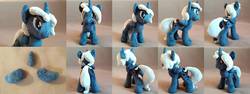 Size: 1458x548 | Tagged: safe, artist:sa1ntmax, oc, oc only, oc:moonyasha, pony, female, horn, irl, mare, not luna, photo, plushie, sitting, smiling, solo, wings