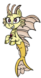 Size: 484x904 | Tagged: safe, artist:princess-kitsune-tsu, adagio dazzle, siren, g4, g4.5, my little pony: pony life, adoragio, cloven hooves, cute, female, fins, fish tail, g4 to g4.5, gem, scales, simple background, siren gem, smiling, solo, transparent background