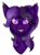 Size: 320x434 | Tagged: safe, artist:chazmazda, oc, oc only, bat pony, pony, bust, commission, looking at you, portrait, shade, solo