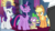 Size: 1920x1080 | Tagged: safe, screencap, applejack, fancypants, rarity, spike, twilight sparkle, alicorn, dragon, pony, between dark and dawn, g4, my little pony: friendship is magic, scroll, twilight sparkle (alicorn), winged spike, wings