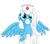 Size: 1886x1672 | Tagged: safe, artist:rioshi, artist:starshade, oc, oc only, oc:icy heart, pegasus, pony, crying, eye clipping through hair, female, mare, simple background, solo, white background