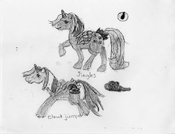 Size: 3308x2526 | Tagged: safe, artist:lauren faust, oc, oc only, pony, high res, traditional art