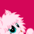 Size: 50x50 | Tagged: safe, artist:auroraswirls, oc, oc only, oc:fluffle puff, pony, against glass, animated, female, gif, gif for breezies, glass, mare, picture for breezies, pixel art, solo, tongue out, underhoof