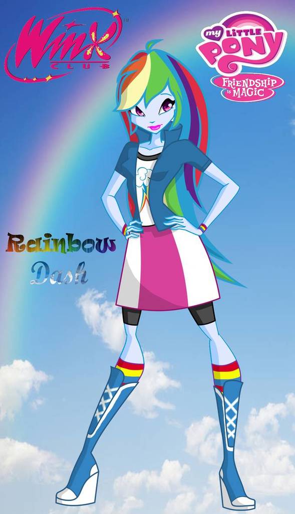 2218413 - safe, artist:azaleasdolls, artist:user15432, character:rainbow  dash, species:human, my little pony:equestria girls, barely eqg related,  clothing, crossover, disney, disney style, element of loyalty, fairy, fairy  wings, fairyized, jewelry