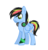 Size: 3064x3184 | Tagged: safe, artist:mint-light, artist:rainbowpawsarts, oc, oc:thunder lane, pegasus, pony, alternate universe, base used, headset, high res, male, simple background, stallion, transparent background