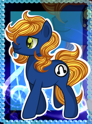 Size: 2160x2900 | Tagged: safe, artist:domina-venatricis, oc, oc only, oc:perfect drop, earth pony, pony, high res, male, solo, stallion