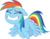Size: 3879x3000 | Tagged: safe, artist:sollace, rainbow dash, pony, g4, the summer sun setback, .svg available, eyes closed, faic, female, flying, grin, high res, rainbow dash is best facemaker, show accurate, simple background, smiling, solo, spread wings, transparent background, vector, wings