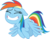 Size: 3879x3000 | Tagged: safe, artist:sollace, rainbow dash, pony, g4, my little pony: friendship is magic, the summer sun setback, .svg available, eyes closed, faic, female, flying, grin, high res, rainbow dash is best facemaker, show accurate, simple background, smiling, solo, spread wings, transparent background, vector, wings