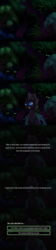 Size: 800x3600 | Tagged: safe, artist:vavacung, changeling, timber wolf, series:an unexpected love life of little changeling, comic