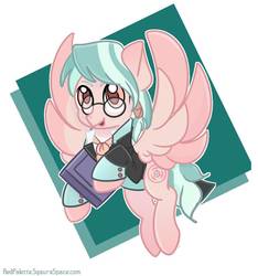 Size: 864x924 | Tagged: safe, artist:redpalette, oc, pegasus, pony, book, cute, male, pink, stallion