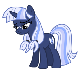 Size: 6683x6015 | Tagged: safe, artist:estories, oc, oc only, oc:silverlay, original species, pony, umbra pony, unicorn, g4, absurd resolution, female, mare, simple background, solo, transparent background, vector