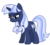 Size: 6683x6015 | Tagged: safe, artist:estories, oc, oc only, oc:silverlay, original species, pony, umbra pony, unicorn, g4, absurd resolution, female, mare, simple background, solo, transparent background, vector