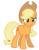 Size: 5415x7000 | Tagged: safe, artist:estories, applejack, earth pony, pony, g4, absurd resolution, female, simple background, solo, transparent background, vector