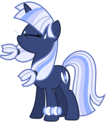 Size: 5791x6668 | Tagged: safe, artist:estories, oc, oc only, oc:silverlay, original species, pony, umbra pony, unicorn, absurd resolution, female, mare, simple background, solo, transparent background, vector