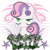 Size: 500x500 | Tagged: safe, artist:thaddeusc, sweetie belle, pony, g4, female, simple background, solo, spray, transparent background