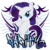 Size: 256x256 | Tagged: safe, artist:thaddeusc, rarity, pony, g4, female, simple background, solo, spray, transparent background