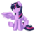 Size: 3200x3000 | Tagged: safe, artist:nekowyn, twilight sparkle, alicorn, pony, g4, colored pupils, cute, female, high res, looking at you, mare, simple background, sitting, solo, transparent background, twiabetes, twilight sparkle (alicorn), weapons-grade cute