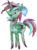 Size: 1202x1630 | Tagged: safe, artist:saby, derpibooru exclusive, oc, oc only, oc:zhorse, alicorn, pony, 2020 community collab, derpibooru community collaboration, horse heresy, abomination, alicorn oc, ambiguous gender, bow, colored wings, colored wingtips, dot eyes, hair bow, horn, multicolored hair, simple background, smiling, solo, standing, stylistic suck, transparent background, what has magic done