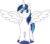 Size: 2578x2251 | Tagged: safe, artist:chainchomp2 edits, edit, edited edit, vector edit, shining armor, alicorn, pony, g4, alicornified, cocked eyebrow, cute, high res, looking at you, male, prince shining armor, race swap, shining adorable, shiningcorn, simple background, smiling, solo, spread wings, stallion, transparent background, unshorn fetlocks, vector, wings