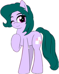 Size: 994x1241 | Tagged: safe, oc, oc only, oc:lilac marshmallow, earth pony, pony, 2020 community collab, derpibooru community collaboration, female, simple background, solo, transparent background