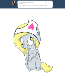 Size: 1000x1130 | Tagged: safe, artist:ask-lil-derpy, derpy hooves, pony, g4, chibi, clothes, female, panties, solo, underwear, white underwear