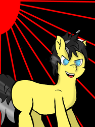 Size: 2100x2800 | Tagged: safe, artist:ponyrex98, oc, oc only, oc:rex, earth pony, pony, high res, solo