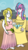 Size: 720x1279 | Tagged: safe, artist:rubs, princess flurry heart, oc, oc:gleaming grace, human, equestria girls, g4, adult, beach, bow, duo, duo female, female, hand on belly, looking at each other, mama flurry, mother and daughter, multiple pregnancy, offspring, offspring's offspring, older, older flurry heart, parent:oc:shimmering glow, parent:princess flurry heart, parents:canon x oc, pregnant, ribbon, smiling