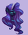 Size: 3096x3902 | Tagged: safe, artist:lunagalaxy2003, nightmare rarity, pony, g4, bust, female, high res, portrait, simple background, solo