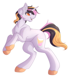 Size: 3588x3912 | Tagged: safe, artist:amazing-artsong, oc, oc only, oc:vesper, pony, unicorn, high res, male, palindrome get, simple background, solo, stallion, transparent background