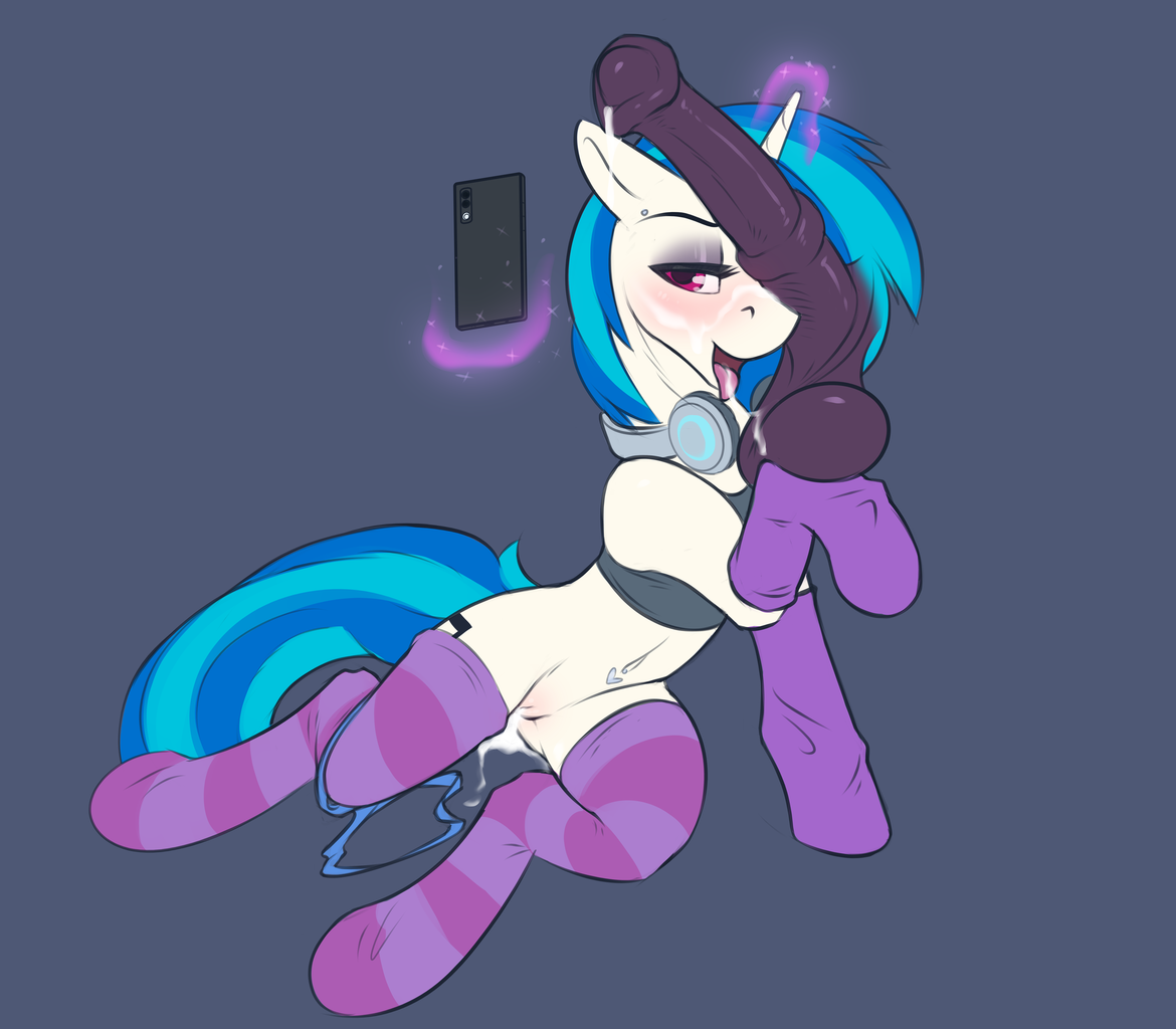 2220224 Explicit Artistphenya Dj Pon3 Vinyl Scratch Pony