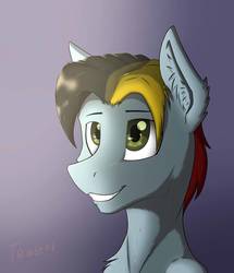 Size: 829x964 | Tagged: safe, artist:trast113, oc, oc only, pegasus, pony, digital art, male, portrait, solo, stallion