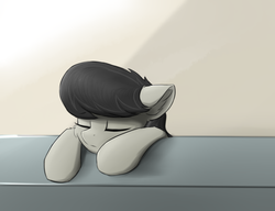 Size: 960x739 | Tagged: safe, artist:d.w.h.cn, octavia melody, earth pony, pony, g4, adorkable, cheek fluff, cute, dork, eyes closed, female, hnnng, mare, sleeping, solo, tavibetes