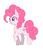 Size: 1426x1644 | Tagged: safe, artist:hosikawa, pinkie pie, earth pony, pony, g4, cute, diapinkes, female, heart, mare, simple background, solo, white background