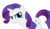 Size: 6800x4000 | Tagged: safe, artist:dharthez, rarity, pony, unicorn, g4, female, mare, rapeface, simple background, solo, transparent background, vector